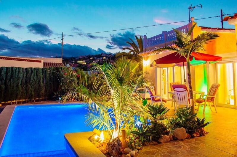Villa Hayahay With Private Pool & Amazing View Calpe Luaran gambar